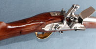 1801 Nothardt Prussian musket lock with rear sight