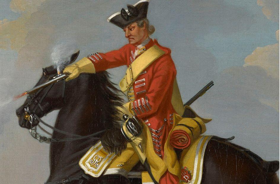 8th Dragoons in 1755 Heavy Dragoon Pistol for sale Seven Years War