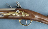 18th century Officer and a Gentleman Fusil Musket deail