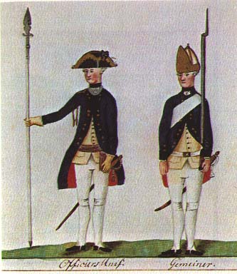 Regiment Von Knyphausen in 1783