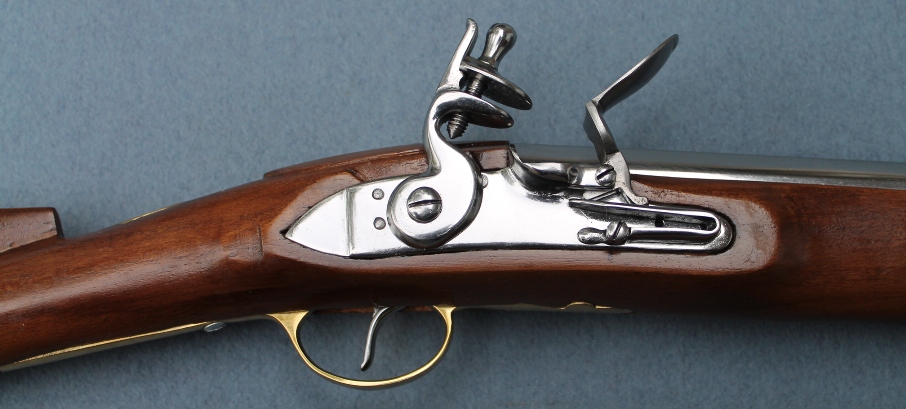 Pirate 18th Century Flintlock Blunderbuss Pistol Brass 