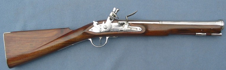 British Military Flintlock Iron Barrel Blunderbuss for sale.