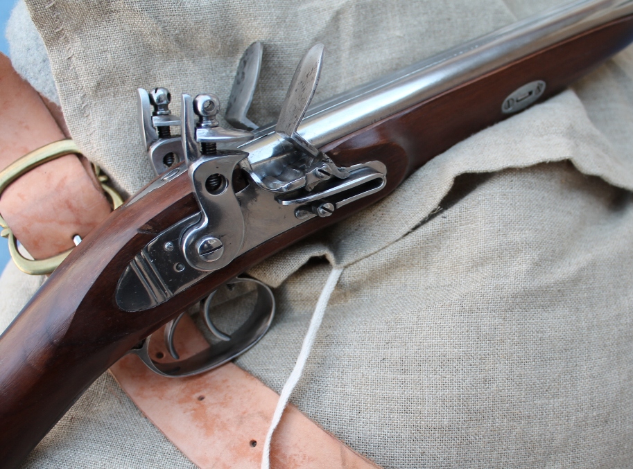 Double Barrelled Flintlock Shotgun.